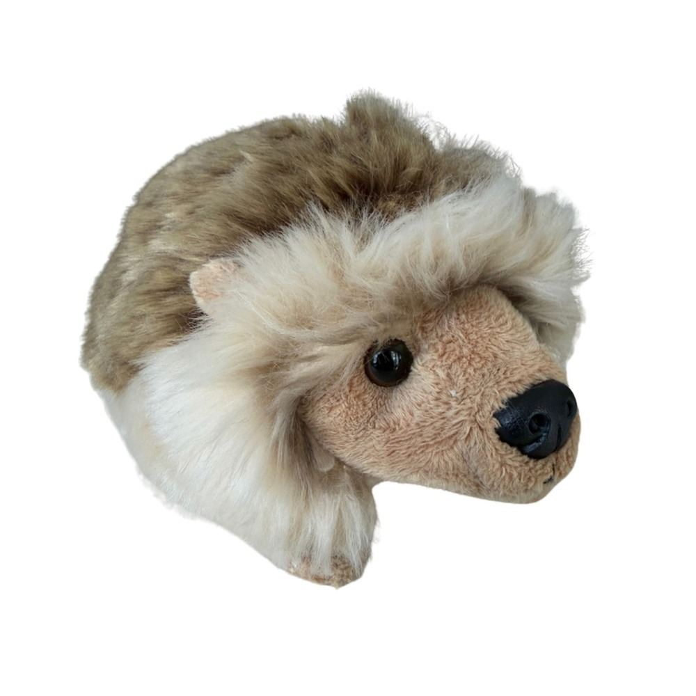 Keel Toys Hedgehog Plush Brown Tan Stuffed Animal Realistic Woodland Toy 6 Inch